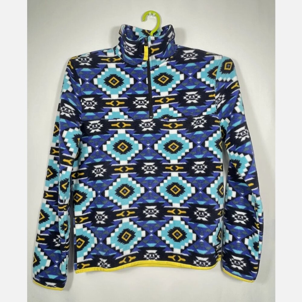 Wesc Moritz Aztec Polar Fleece Jacket Unisex Men’s M Women’s L